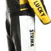 Lucky Strike Yellow Special Edition Biker Leathers
