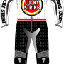 Lucky Strike Suzuki Classic Racer Track & Road Motorcycle Suit