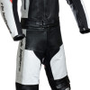 RTX ASSASSIN Red Black Motorcycle Leather 2Pc Suit