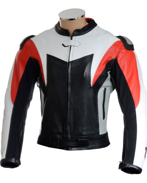 RTX Assassin Leather Motorcycle Biker Jacket