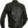 RTX Classic Black Leather Motorcycle Jacket