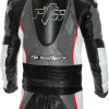 RTX GP Tech Grey Racing Leather Motorcycle Suit