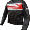 Nexx Unlimited Black & Red Motorcycle Leather Jacket 