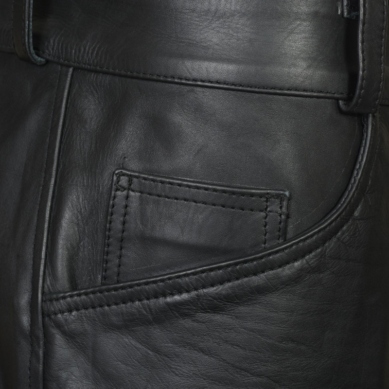 RTX Cruiser Pro Biker Leather Trouser Pant Jeans 