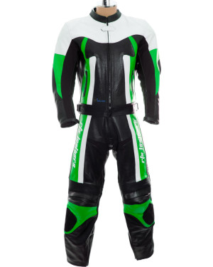 RTX TITAN Green Motorcycle Leather 2Pc Suit