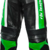 RTX TITAN Green Motorcycle Leather Trouser Pant