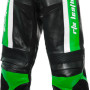 RTX TITAN Green Motorcycle Leather Trouser Pant