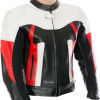 RTX TITAN Red Motorcycle Leather Race Jacket