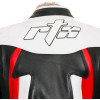 RTX TITAN Red Motorcycle Leather Race Jacket