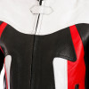 RTX TITAN Red Motorcycle Leather Race Jacket