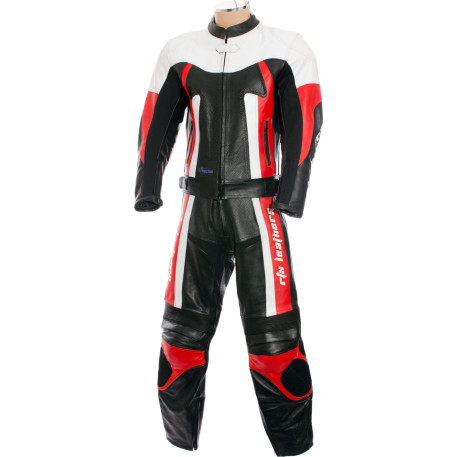 SALE - RTX TITAN Red Motorcycle Leather 2Pc Suit