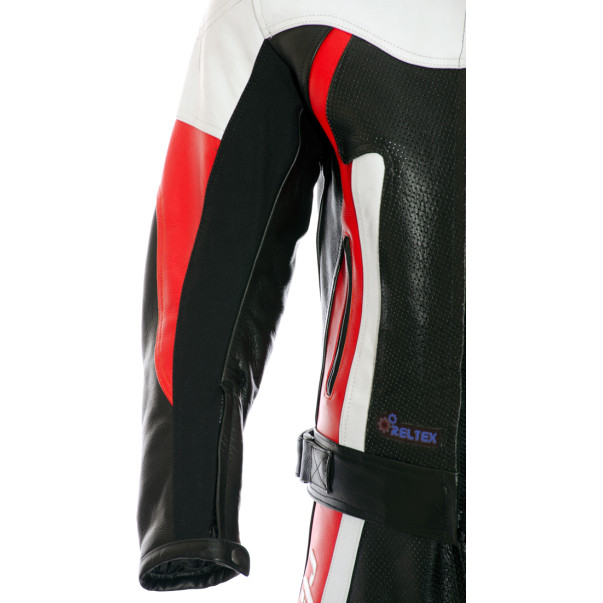SALE - RTX TITAN Red Motorcycle Leather 2Pc Suit