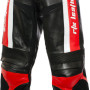 RTX TITAN Red Motorcycle Leather Trouser Pant