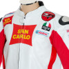 Marco Simoncelli Replica MotoGP Motorcycle Leather Biker Jacket