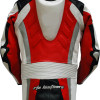 RTX Red Spartan Sports Biker One Piece Leather Suit