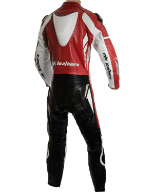 RTX Speedblock Red One Piece Racing Leathers