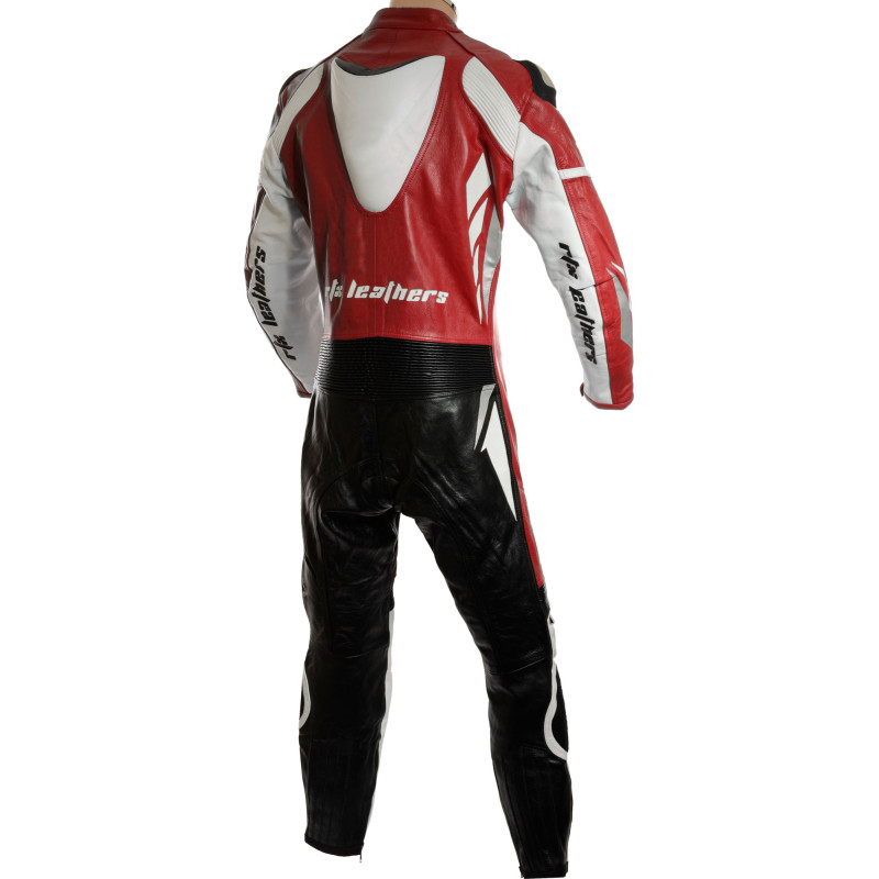 RTX Speedblock Red One Piece Racing Leathers