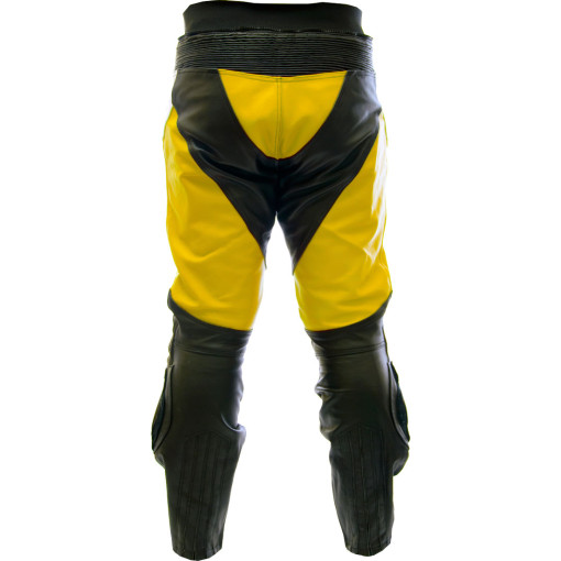 RTX Violator Yellow Pro Biker Leather Trouser