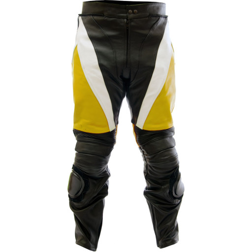 RTX Violator Yellow Pro Biker Leather Trouser