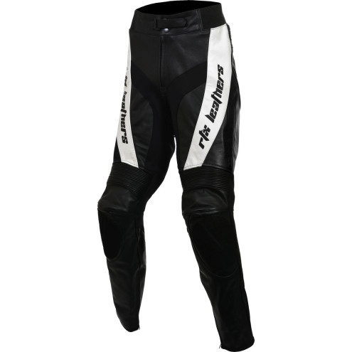 RTX Violator Black Pro Biker Leather Trouser