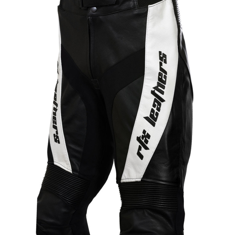 RTX Violator Black Pro Biker Leather Trouser