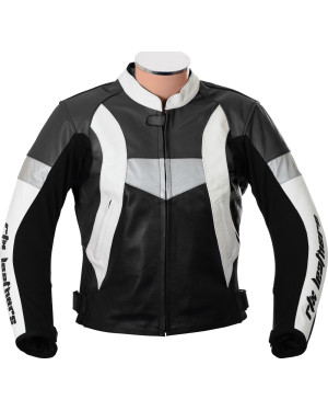 RTX Violator Black Motorcycle Leather Jacket