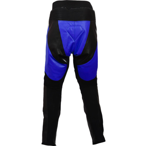 RTX Violator Blue Pro Biker Leather Trouser