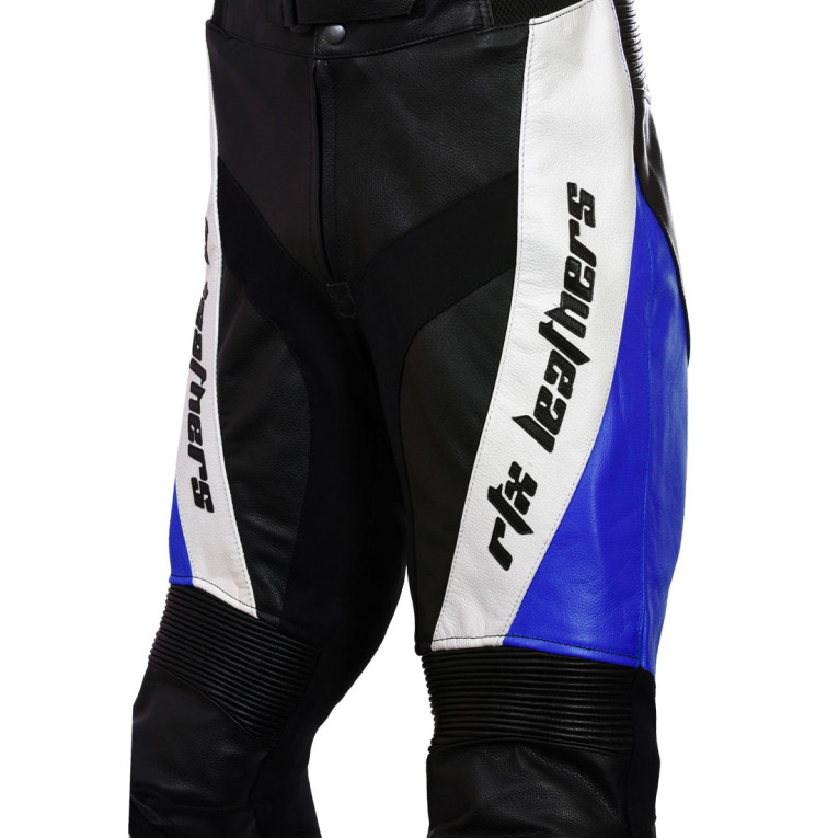 RTX Violator Blue Pro Biker Leather Trouser