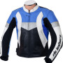 Violator Blue Premium Leather Motorcycle Jacket