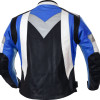 Violator Blue Premium Leather Motorcycle Jacket