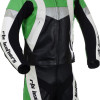 RTX Violator Kawasaki Green Leather Motorcycle Suit