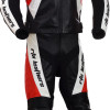 RTX Violator Red Track Day Leather Motorcycle Racing Suit