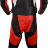 RTX Violator Red Track Day Leather Motorcycle Racing Suit