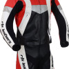 RTX Violator Red Track Day Leather Motorcycle Racing Suit