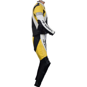 RTX Violator Yellow & Black Motorcycle Leather Suit