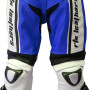 RTX X1 Sports Tourer Blue Leather Biker Trouser