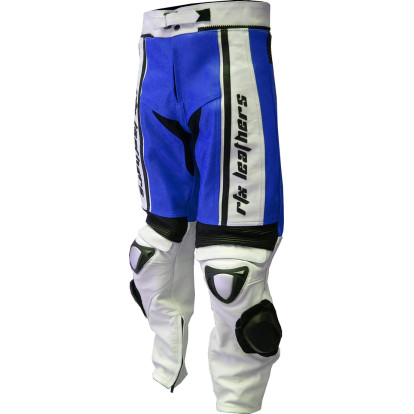 RTX X1 Sports Tourer Blue Leather Biker Trouser