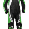 RTX Aero Evo Green Motorcycle Racing Leather Suit