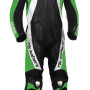 RTX Aero Evo Green Motorcycle Racing Leather Suit