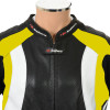 RTX Aero Evo Yellow Motorcycle Racing Leather Suit