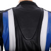 RTX Aero Evo Blue Leather Motorcycle Jacket