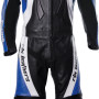 RTX Pro Evolution Blue Motorcycle Leather Suit