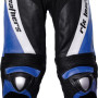 RTX BLUE Aero Evo Leather Biker Trouser Pant