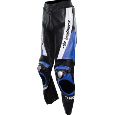 RTX Pro Evolution Blue Motorcycle Leather Suit