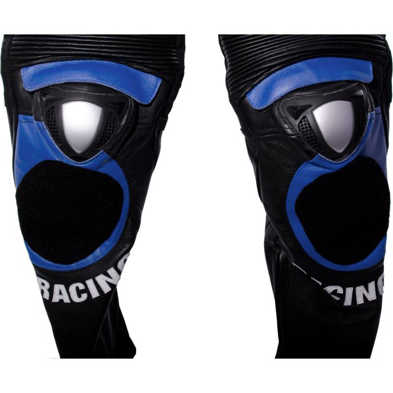 RTX Pro Evolution Blue Motorcycle Leather Suit