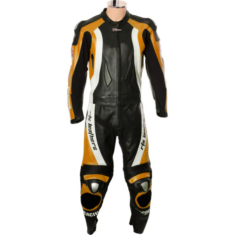 Custom Made KTM Leather Motorcycle Suit