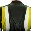 RTX Aero Evo Yellow Biker Leather Motorcycle Jacket