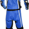 RTX Akira Blue CE Armour Leather Motorcycle SUIT