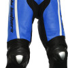 RTX Akira Blue Leather Motorcycle Trouser Pant 