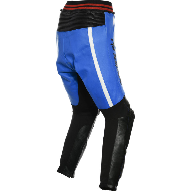 RTX Akira Blue Leather Motorcycle Trouser Pant 